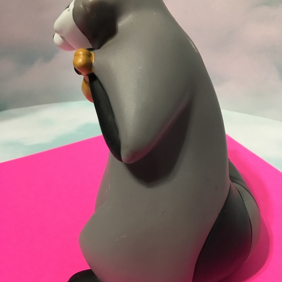 DISNEY POCAHONTAS VTG 90s Meeko & Percy Coin Bank - Picture 8 of 12